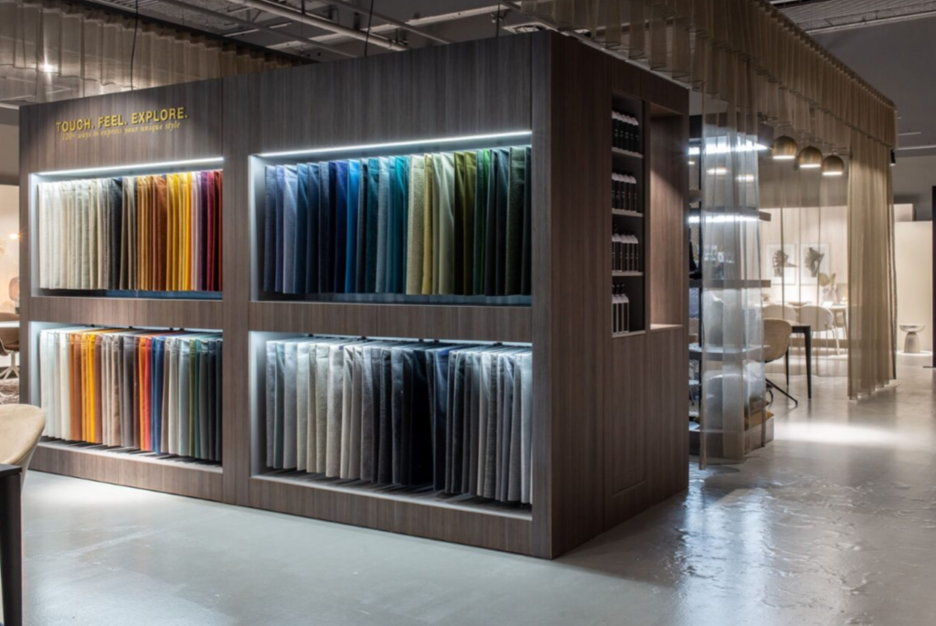 BoConcept- zestawy próbnych materiałów najwyższej jakości