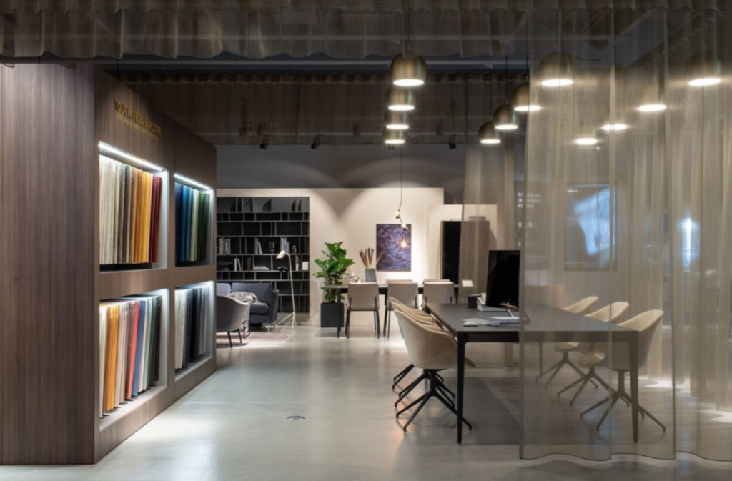 Wnętrza skandynawskiego salonu BoCocnept