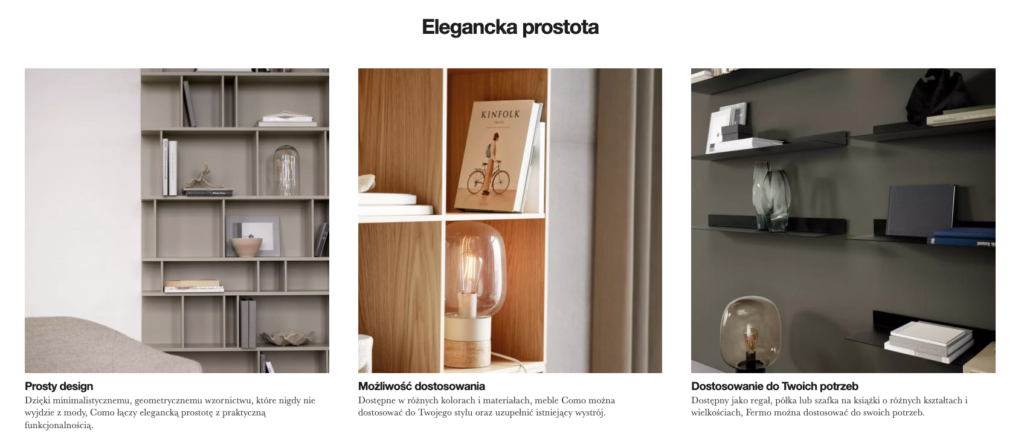 Meble modułowe regały w stylu skandynawskim elegancka prostota i minimalistyczne wnętrze