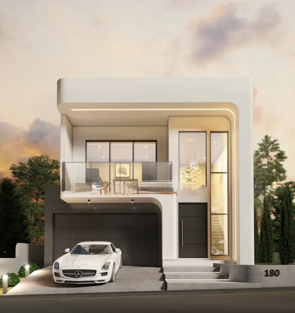 Dom W Gledwood Hills zaprojektowany przez Sandhu Custom Homes