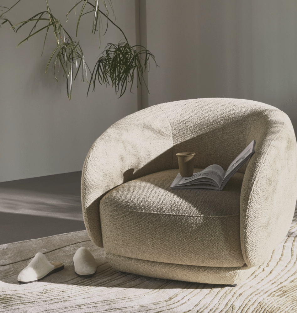 Szary Fotel Bolzano BoConcept